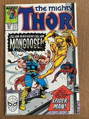 Buy The Mighty Thor #391 - 1st App. Eric Masterson (Thunderstrike) (Marvel May 1988) • 19.29£