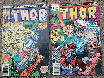 Buy The Mighty Thor #263, 264  Marvel Comics - Yolie • 5.61£
