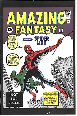 Buy Amazing Fantasy # 15 Toy Biz Reprint May 2005 Marked See Pictures • 5.99£