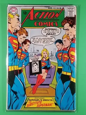 Buy Action Comics #366 (DC, August 1968) • 12.16£