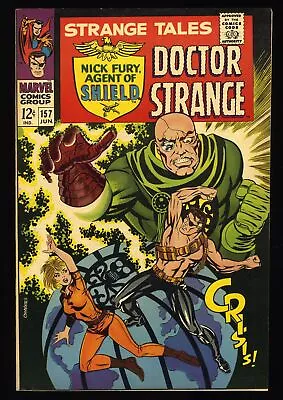 Buy Strange Tales #157 VF 8.0 1st Cameo Living Tribunal! Marvel 1967 • 92.50£