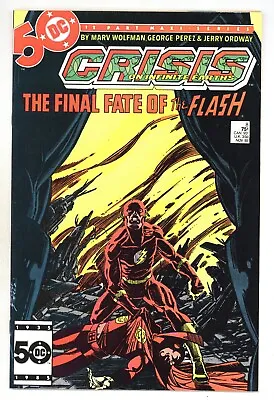 Buy Crisis On Infinite Earths #8 Death Of Flash! Direct Edition 1985 DC Comics J165 • 8.49£