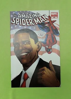 Buy The Amazing SpiderMan #583 ''Obama Tribute Issue  4th Printing  Marvel Comics • 6.50£