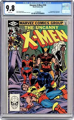 Buy Uncanny X-Men #155D CGC 9.8 1982 2119808025 • 276.06£