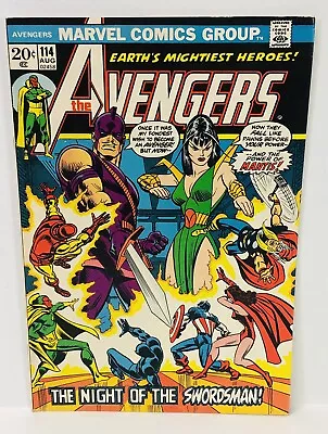 Buy Avengers #114 - John Romita + John Constanza Cover (7.5/8.0) 1973 • 24.06£