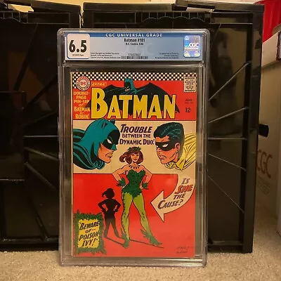 Buy Batman 181 CGC 6.5 1st Appearance Of Poison Ivy • 1,165.08£