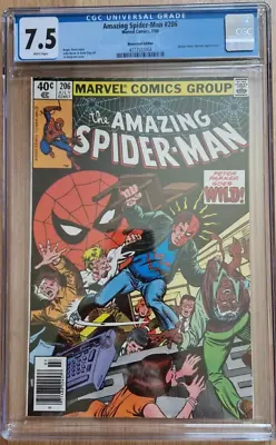 Buy 1980 Marvel Amazing Spider-Man #206 - CGC 7.5 • 49.12£