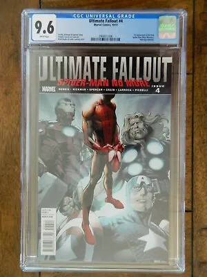 Buy Ultimate Fallout 4 1st Miles Morales 1st Print MARVEL CGC 9.6 • 595£
