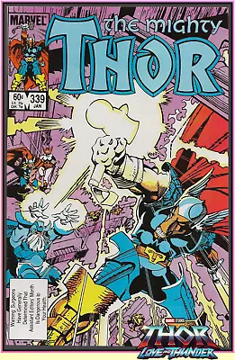 Buy Thor #339 (1984) 1st Stormbreaker 3rd Beta Ray Bill Love & Thunder Marvel 8.0 Vf • 15.18£