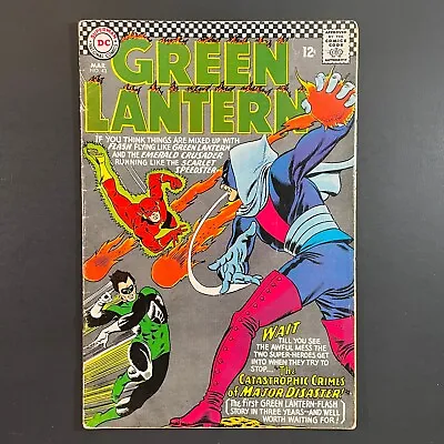 Buy Green Lantern 43 1st Major Disaster Silver Age DC 1966 Flash Gil Kane Fox Comic • 15.73£