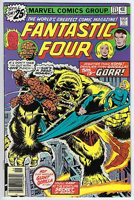 Buy Fantastic Four 171 1976 VF/NM 9.0 Kirby/Romita/Sinnott-c Perez-a Golden Gorrilla • 11.85£