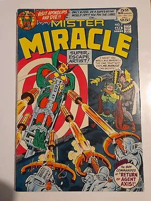 Buy Mister Miracle #7 Apr 1972 FINE+ 6.5  1st Appearance Of Kanto • 12.99£