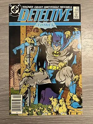 Buy Detective Comics #585 VF+  (1988) 🔑 1st Ratcatcher - Rare Newsstand Issue - DC • 35.74£