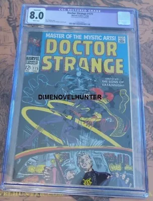 Buy Doctor Strange #175 Cgc 8.0 Restored Appearance • 101.99£