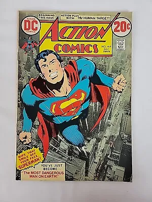 Buy Action Comics Issue #419 DC Comic Book Human Target 1st Appearance  • 55.13£