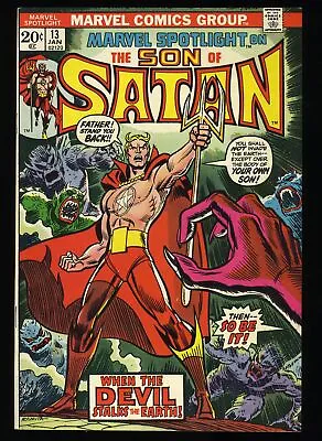 Buy Marvel Spotlight #13 NM+ 9.6 Origin Son Of Satan! John Romita Art! Marvel 1974 • 113.85£
