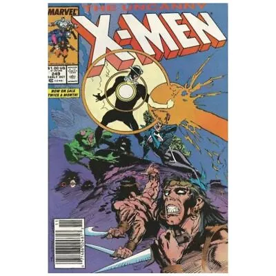 Buy Uncanny X-Men (1981 Series) #249 Newsstand In Fine Condition. Marvel Comics [y@ • 3.12£