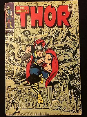 Buy Thor 154 4.0 1st Mangog Marvel 1968 Oq • 14.59£