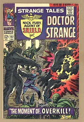 Buy Strange Tales 151 FVF Kirby! Everett! 1st STERANKO Marvel Comics WORK! 1966 T635 • 63.16£