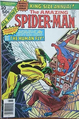 Buy The Amazing Spider-Man King Size Annual #10 Marvel 1976 Comic Book • 11.69£