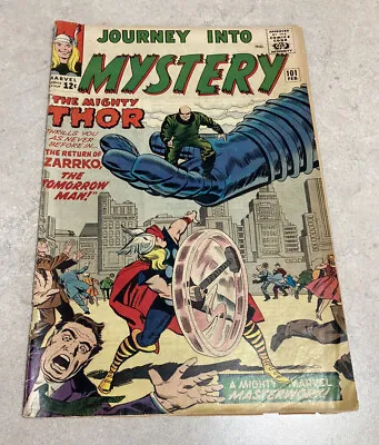 Buy Journey Into Mystery #101 - 1964 - First Avengers Crossover - SilverAge Thor Key • 78.05£