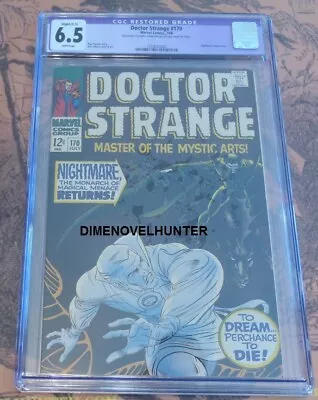 Buy Doctor Strange #170 Cgc 6.5 Restored Nightmare Appearance • 78.27£