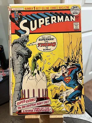 Buy Superman #251 1972 Neal Adams Cover Art Bronze Age Dc Comics • 7.19£