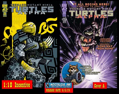 Buy Teenage Mutant Ninja Turtles Alpha #1 Cvr A+ 1:10 2024 Tmnt Presale Proships 6/5 • 15.94£