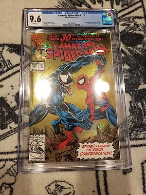 Buy The Amazing Spider-Man #375 CGC 9.6 Marvel 1993  • 48.25£