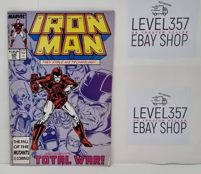 Buy Iron Man 225 December 1987 Armour Wars Part 1 Key! *FREE UK SHIPPING • 22.50£