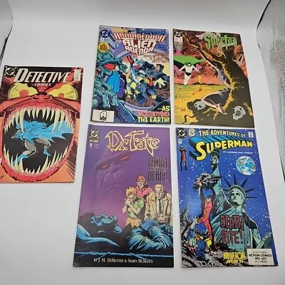 Buy Vintage DC Comic Bundle Of 5 Superman 465 Dr Fate 10 The Spectre 21 • 15.99£