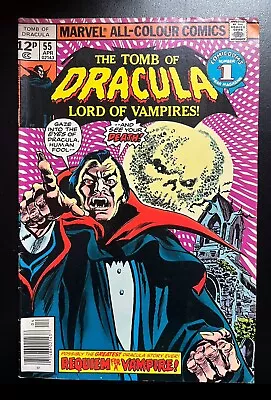 Buy Marvel Comics Tomb Of Dracula Lord Of Vampires Vol.1 No.55 April 1977. Rare. • 20£