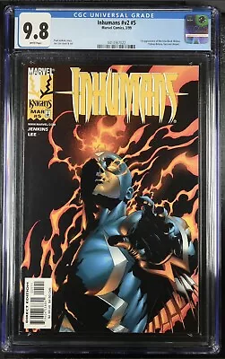Buy Inhumans V2 #5 CGC 9.8 WHITE Pages 1st Yelena As Black Widow Marvel 1999 MCU • 135.43£