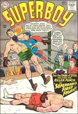 Buy Superboy #124 VG+ 4.5 1965 Stock Image Low Grade • 5.70£