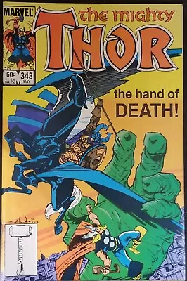 Buy The Mighty Thor #343 | Marvel Comics 1984 | • 3.95£