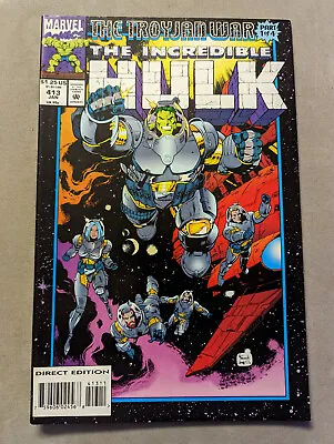 Buy Incredible Hulk #413, Marvel Comics, 1994 Doomsday, FREE UK POSTAGE • 5.49£