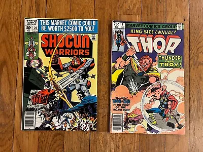 Buy Thor Annual #8 (1979) & Shogun Warriors #20 (1980) - Marvel Comics • 15.83£
