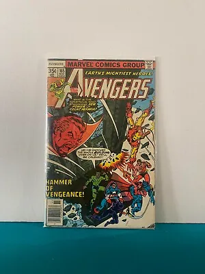 Buy 1977 The Avengers #165 Marvel Comic Book • 7.88£