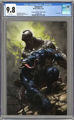 Buy Venom #1 CGC 9.8 NM/M - Artgerm Collectibles  Virgin  Edition Limited To 1000 • 135.43£