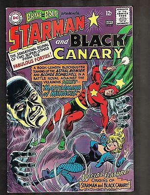 Buy Brave And The Bold #61 ~ Starman & Black Canary By Anderson ~ 1965 (FN+) WH • 36.03£