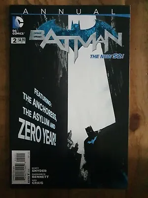 Buy Batman Annual #2 New 52 - DC Comics 2013  • 3£