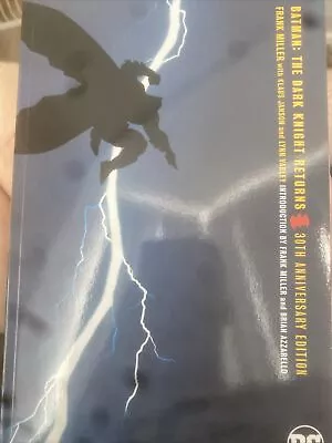 Buy Batman: Dark Knight Returns By Frank Miller (30th Anniversary Edition) • 75.99£