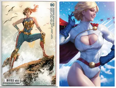 Buy Wonder Woman #800 K & Power Girl Special #1 Artgerm FOIL Variant SET 2023 VF/NM • 12.03£