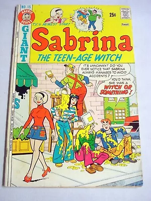 Buy Sabrina The Teen-Age Witch #15 1973 Good Archie Comics Sabrina Mini-Skirt Cover • 7.96£