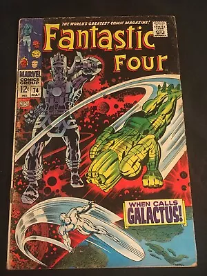 Buy THE FANTASTIC FOUR #74 G+/VG- Condition • 18.97£