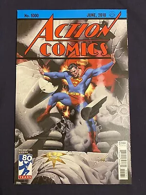 Buy ACTION COMICS #1000 (DC 2018) 1930’s VARIANT - BAGGED & BOARDED. • 7.45£