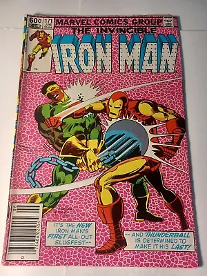 Buy Iron Man #171 VG/FN Newsstand Marvel Comics C255 • 2.24£