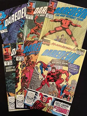 Buy Marvel: Daredevil Comic Lot(6) 1987-1993  235, 273-274, 278-279 • 16.06£