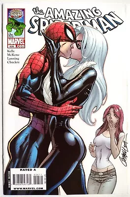 Buy Amazing Spider-man #606 (2009) - J. Scott Campbell Black Cat & Mary Jane Cover • 59.26£