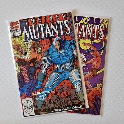 Buy New Mutants #66/New Mutants #91 1st App Spyder 1st App Gosamyr 1st App Hump • 7.94£